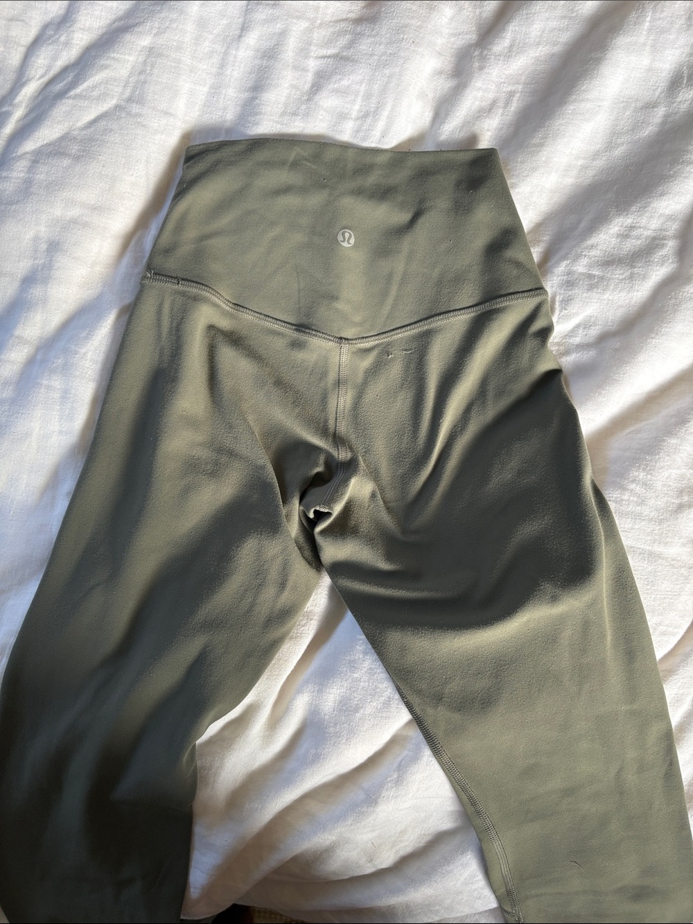 lululemon athletica align Sage Green High-Rise Leggings full length